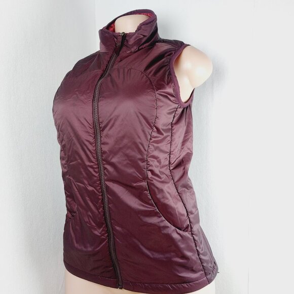 Lululemon Women's Pep Red Layer Up Sleeveless Thermal Puffer Vest Size 6 - Picture 4 of 15